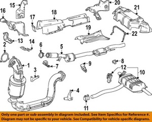 MERCEDES OEM 19-23 A220 Exhaust Components-Center Pipe Gasket 1774920400 - Picture 1 of 1