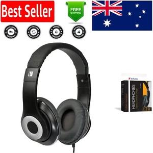 Stylish Over-Ear Headphones with Retractable Cable & 40mm Acoustic Drivers - Picture 1 of 3
