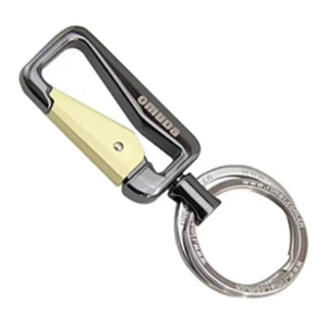 Schlüsselanhänger Omuda Neu Zinklegierung Edelstahl mit Doppelring - Bild 1 von 16