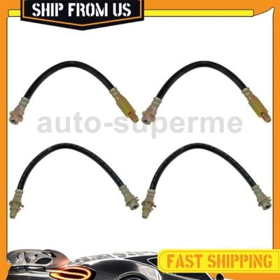 For 1965 Buick Riviera 7.0L First Stop Brake Hose Line Front Rear 4x - Image 1 of 4