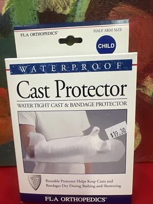 FLA Ortopedia Medio Brazo Impermeable Fundido Protector Reutilizable Niño Nuevo En Caja Foto 1 de 2