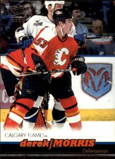 1999-00 Pacific Calgary Flames Hockey Card #58 Derek Morris