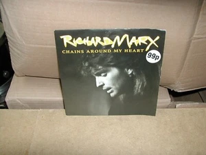 Richard Marx-Chains around my heart 7" P/S 1992 - Picture 1 of 1