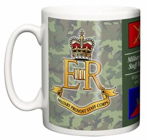 British Army Adjutant Corps Military Provost Staff Regiment Badge TRF Tea Mug - Imagen 1 de 4