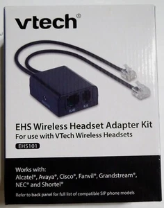 Vtech Wireless Headset Adapter EHS101 Shortel Avaya Cisco Fanvil NEW - Photo 1/1
