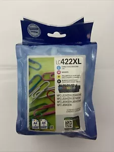 Genuine Original Brother LC422XL 4-Pack Multipack Printer Ink Cartridges - 2026 - Picture 1 of 4