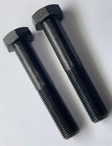 M12x1.25x70mm Fine Thread Class 10.9 Hex Cap Screw Alloy Steel Qty.2 (23D191) - Picture 1 of 3