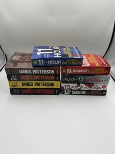 James Patterson 9 Lindsay Boxer Series Paperback Book Bundle Thrillers - Picture 1 of 4