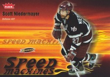 2006-07 Fleer Hockey Speed Machines #SM-1 Scott Niedermayer