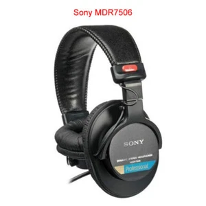 Sony MDR-7506 Professional Studio Large Diaphragm Wired Headphone - Picture 1 of 5