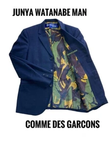 Giacca COMME des GARCONS Junya Watanabe Uomo Navy Taglia M - Foto 1 di 5