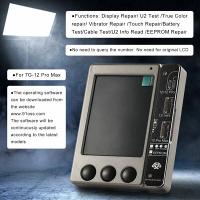 W13 Pro LCD Light Sensor Vibrator Read/Write Programmer for iPhone 7-12 Pro Max - Image 1 of 4