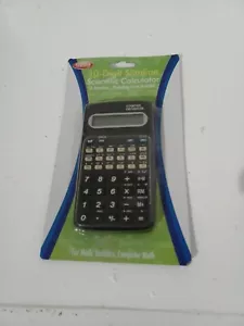 Scientific Calculator 10 digit display 56 functions Protective Cover Included - Picture 1 of 1