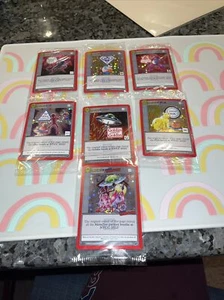 Metazoo NYCC 2022 ALL 7 Passport Exclusive Promo Cards Holo Foil RARE ENTIRE SET - Picture 1 of 7
