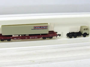 MÄRKLIN 8662 HUCKEPACKWAGEN STIEBEL ELTRON KL1492 - Imagen 1 de 1
