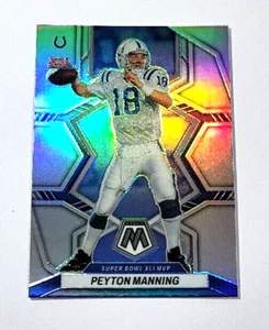 Panini Mosaic Peyton Manning Super Bowl 2022 Jugador Más Valioso Plata Prizm Indianapolis #298 - Imagen 1 de 2