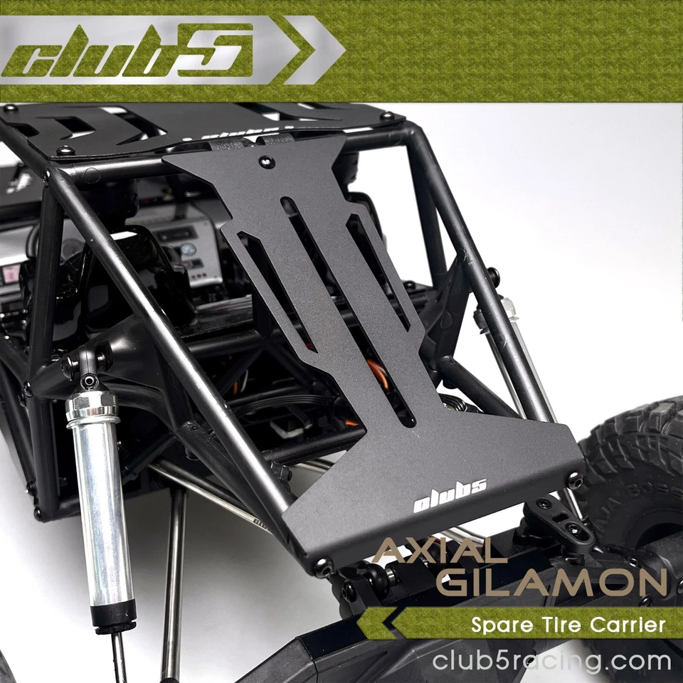 Spare Tire Bracket for Axial AXP8 Gilamon - Image 1 of 4
