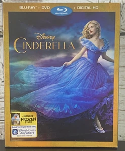 Cinderella (Blu-ray, 2015) Cate Blanchett, Lily James, Richard Madden - Picture 1 of 7