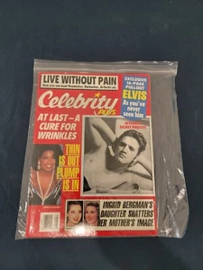 Celebrity Plus Magazine August 1988 Elvis Cover - VERY GOOD - Imagen 1 de 2