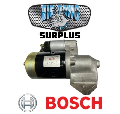 Motor De Arranque Bosch SR256X para Nissan Pulsar NX 1983-1984 1.5L Turbo (Reman) Foto 1 de 4