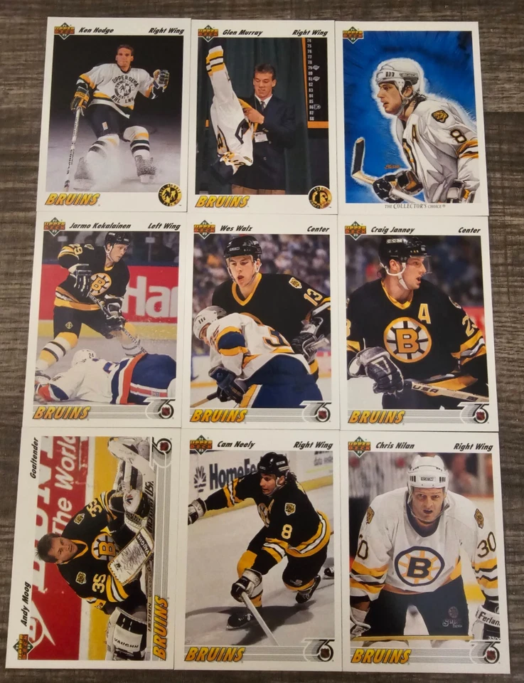 NHL Hockey Team Lots from 1990s Pro Set Topps Upper Deck Score YOU CHOOSE - Image 1 of 1