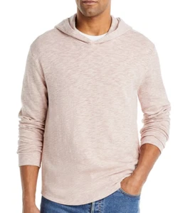 Mens Vince Sunfaded Pullover Lightweight Hoodie Red/Pink Size Medium - Picture 1 of 5