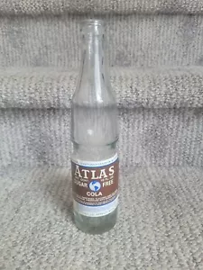 Vintage Atlas Sugar Free Cola Bottle Detroit Michigan - Picture 1 of 8