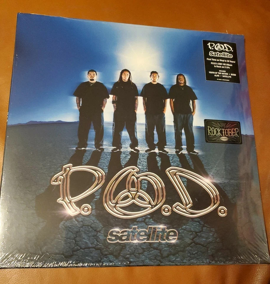 P.O.D. Satellite Ltd 20th Anniversary Edition 2LP Vinyl 2021 Atlantic R1 83475