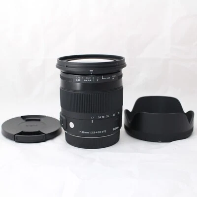 [Excelente como nuevo] SIGMA 17-70mm F2.8-4 DC MACRO OS HSM contemporáneo para Canon EF-S#3465 Foto 1 de 4
