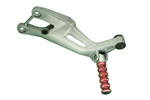 Honda CBR1100XX Super Blackbird SC35D 1997 footrest rest plate rear left - Picture 1 of 3