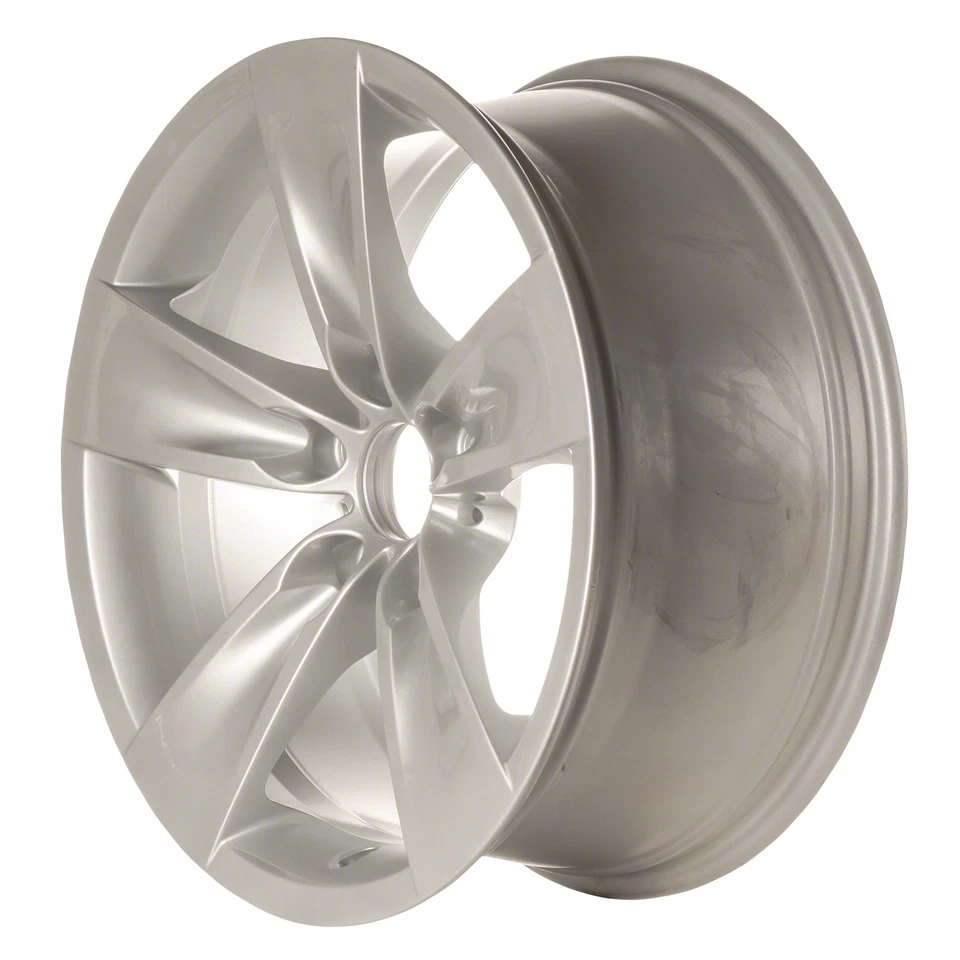 Refurbished 18x8 Painted Silver Wheel fits 2006-2010 BMW 5 Series 560-71205 - Image 1 of 1