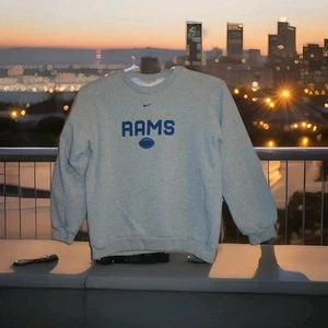 SUDADERA VINTAGE NIKE JUVENIL CUELLO REDONDO MEDIANO ST LOUIS RAMS - Imagen 1 de 4