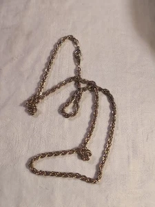 Vintage 14k Gold Plate  Chain Necklace 17.8 Grams - Picture 1 of 6