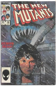 The New Mutants #18 (Marvel Comics August 1984) KEY ISSUE - Picture 1 of 2