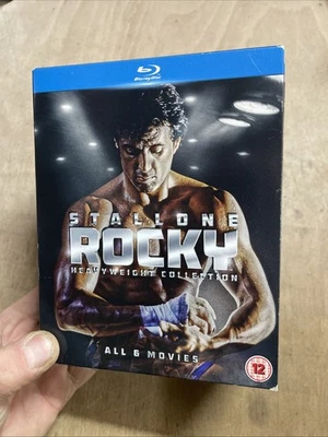 Rocky Heavyweight Collection- All 6 Films Region ABC Blu-Ray Box Set Stallone - Image 1 of 4