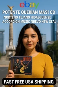 Potente – ¡Querían Más! CD 1996 Freddie Records Tejano Ranchera Cumbia - Picture 1 of 6
