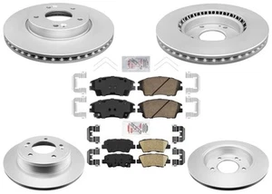 Improved Performance Disc Brake Rotors Pads Fits Hyundai Elantra Sport 17-20 1.6 - Picture 1 of 7