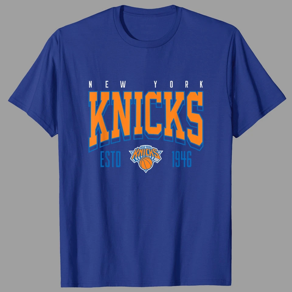Camiseta de baloncesto de la NBA New York Knicks probada en batalla - multicolores, S-5XL Foto 1 de 4