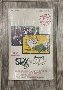SPY vs SPY Trading Cards - FACTORY SEALED Box of 36 Packs 🌟 LIMITED to 5.000!! - Bild 1 von 6