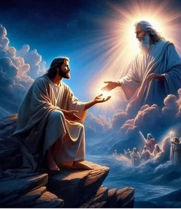 FOTO DE JESUCRISTO CUADRO CRISTIANO 5X7 - PADRE - JESÚS - Imagen 1 de 1