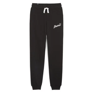 PUMA Essentials Script Pants Youth Girls Size XS Casual Athletic Bottoms 679407 - Picture 1 of 2