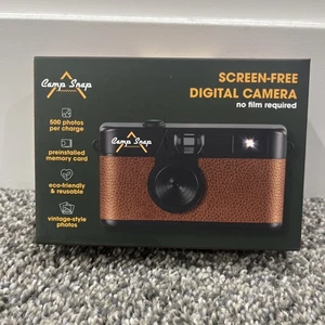Camp Snap Screen-Free Digital Camera No Film Required - Chestnut Brown NEW - Picture 1 of 6
