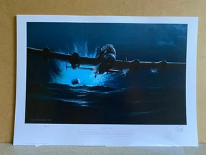 No 1 ARTIST PROOF DAMBUSTER AVIATION ART PRINT Operation Chastise Lancaster - Picture 1 of 4