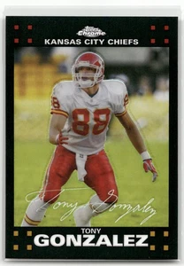 2007 Topps Chrome #TC33 Tony Gonzalez Refractors - Bild 1 von 2