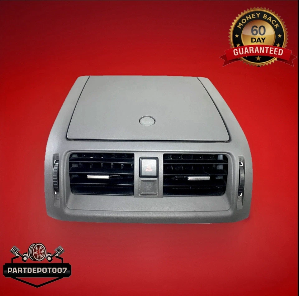 Ford Fusion Milan 2010-2012 tablero superior central bisel almacenamiento ventilación cubby gris OEM Foto 1 de 4
