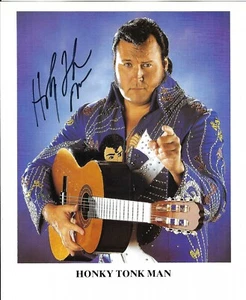 HONKY TONK MAN 8X10 SIGNED PHOTO WRESTLING PICTURE AUTOGRAPHED IN PERSON - Picture 1 of 1