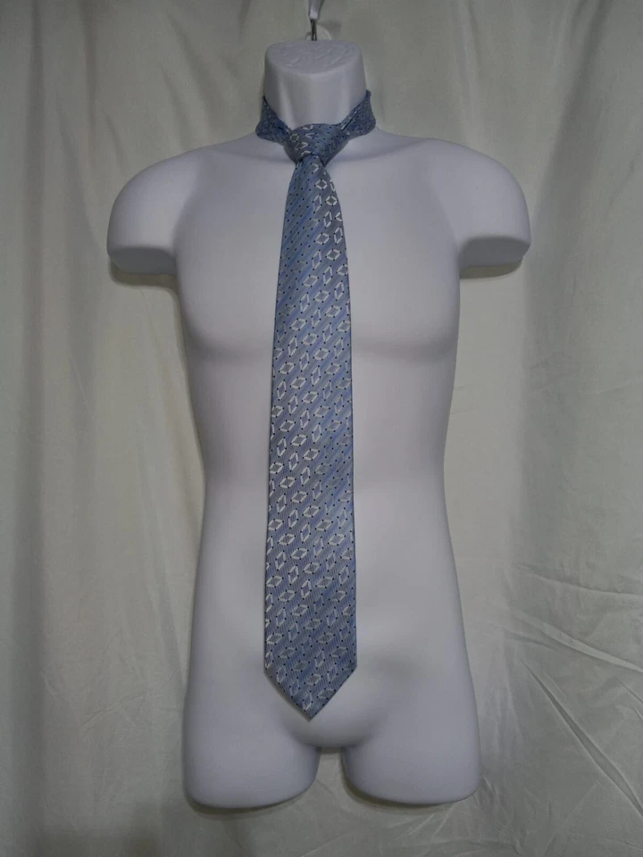 Corbata de cuello azul Domani para hombre Foto 1 de 2