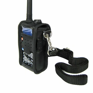 Wytrzymałe skórzane etui radiowe na Baofeng UV-5R UV-5R + Plus UV-5RE GT-5R E - Zdjęcie 1 z 10
