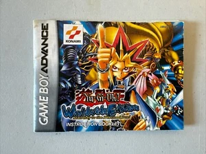 Yu-Gi-Oh:  World Wide Edition - Game Boy Advance ***Manual Only*** - Picture 1 of 2