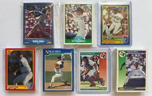 Texas Rangers 1988-92 Score Base Team Set Lot (5 Sets mit HOFer Ryan, Rodriguez RC) - Bild 1 von 5
